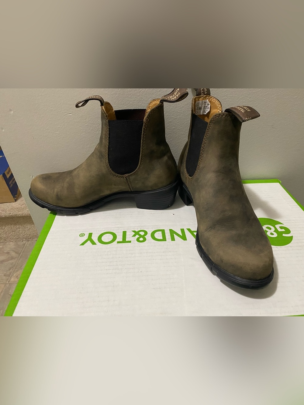 Blundstone Chelsea Rustic BrownAnkle Boots